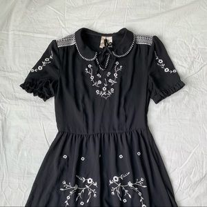 Floral Embroidered Dress